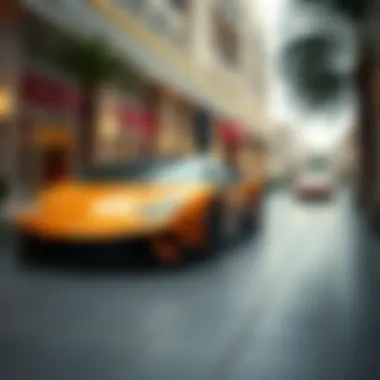 Lamborghini parked in a luxurious setting symbolizing ownership pride