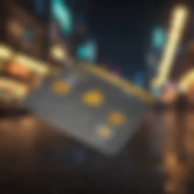 Screenshot of Binance credit card payment option