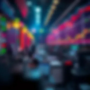 Visual representation of algorithmic trading