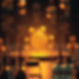 A digital representation of the Bita Crypto blockchain