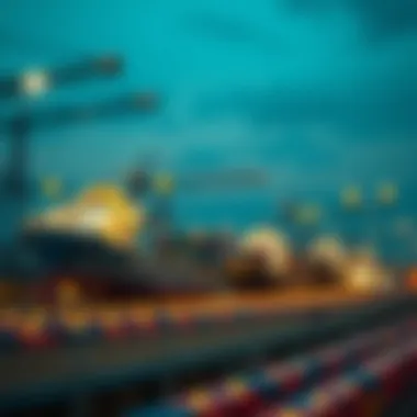 Infographic highlighting the benefits of blockchain in supply chain