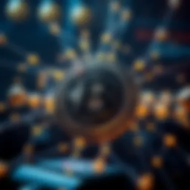 Understanding Blockchain: The Backbone of Cryptocurrency Blockchain technology representation with digital network