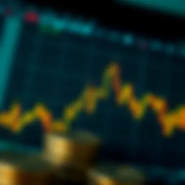 Bollinger Bands applied to cryptocurrency price fluctuations