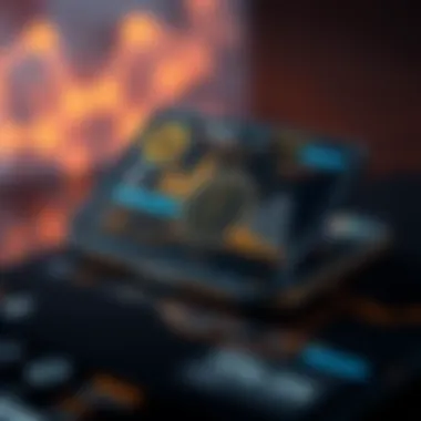 Cryptocurrency Wallet Interface Digital representation of a cryptocurrency wallet interface