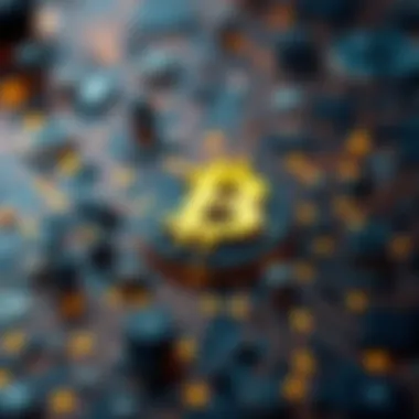 Technological Foundations of Buzzcoin Visual depiction of blockchain technology underpinnings that support Buzzcoin