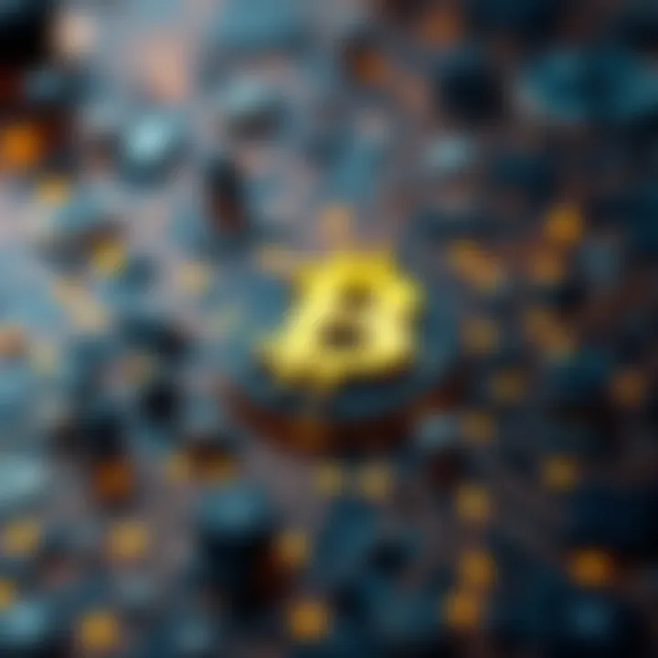 Technological Foundations of Buzzcoin Visual depiction of blockchain technology underpinnings that support Buzzcoin