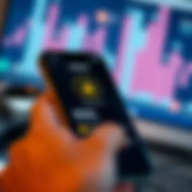 Security features showcased on a device