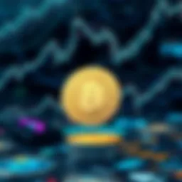 Visual representation of cryptocurrency exchanges