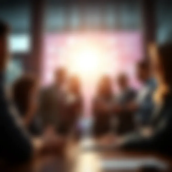 Collaboration in Crypto: Bridging Knowledge and Innovation Diverse group of individuals collaborating on crypto projects