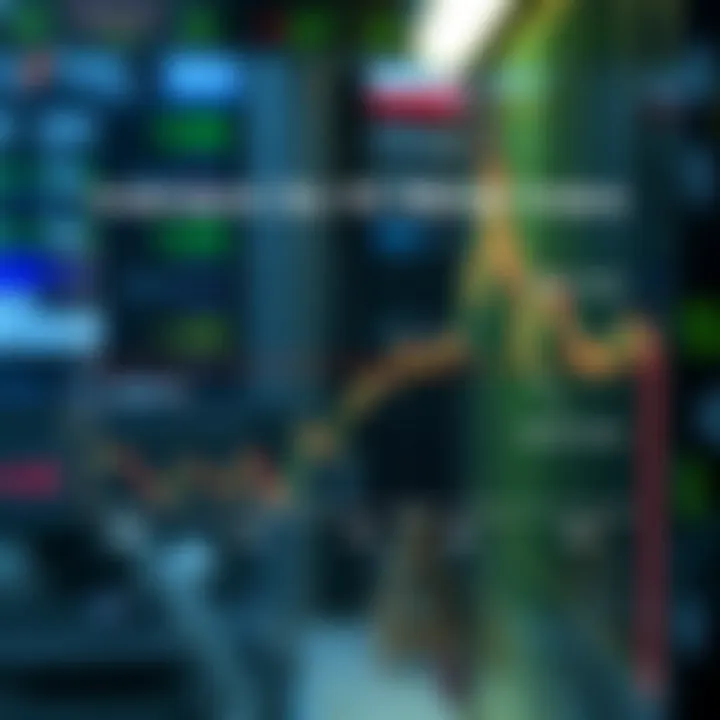 Graph showing the comparison between stop limit orders and market orders