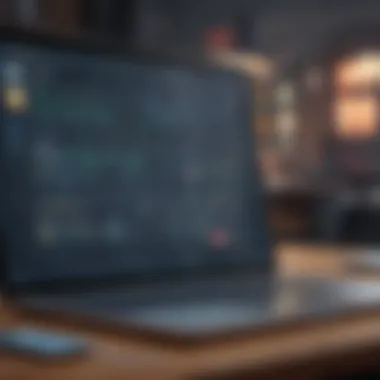 Navigating Online Currency Exchange Platforms A laptop showing a currency exchange website