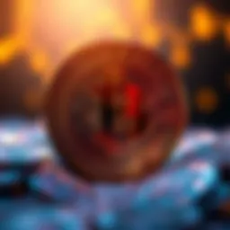 Visual representation of ICO listing dynamics