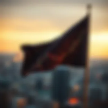 Decoding the Bearish Flag Pattern Bearish flag pattern indicating downward trend