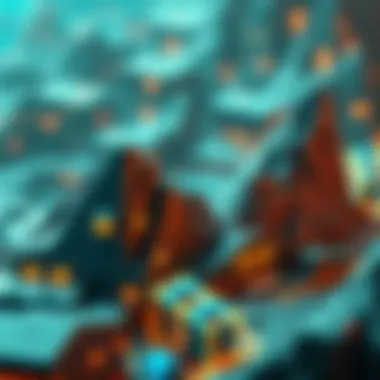 An artistic representation of financial growth through NFTs