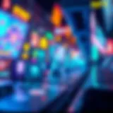 A vibrant digital canvas showcasing NFT art concepts