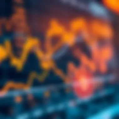 Cryptocurrency Price Trends Visual representation of cryptocurrency price trends over time