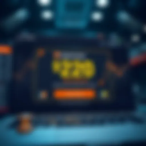 Exploring Promotional Incentives in Crypto Platforms Cryptocurrency platform interface displaying promotional sign-up bonus