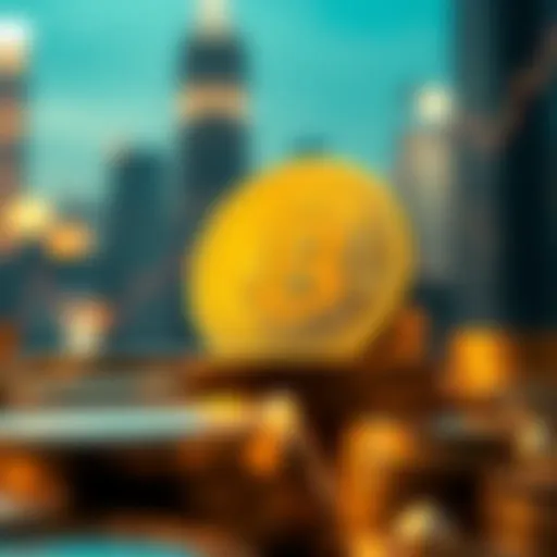 A visual representation of cryptocurrency market trends