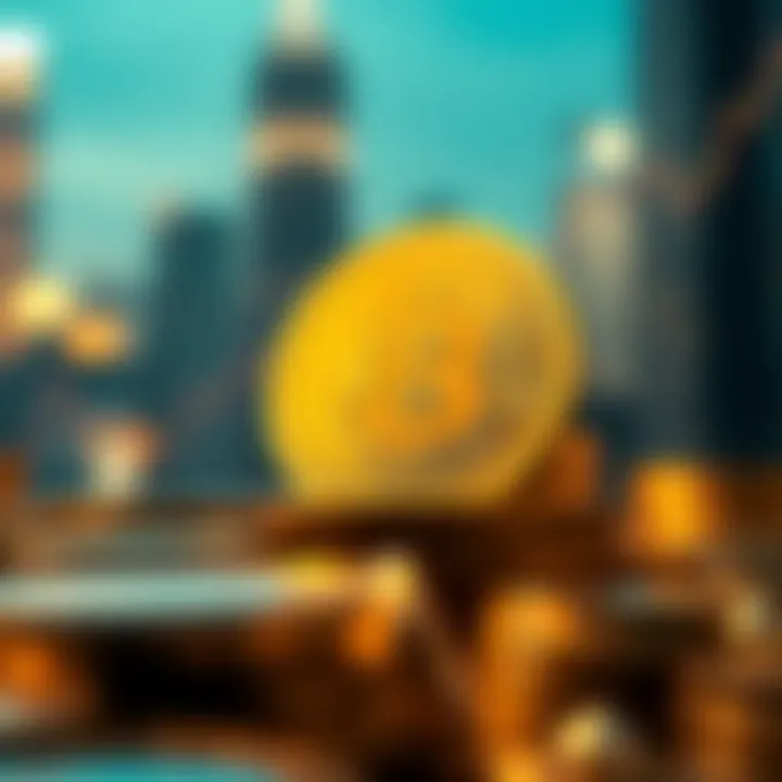 A visual representation of cryptocurrency market trends