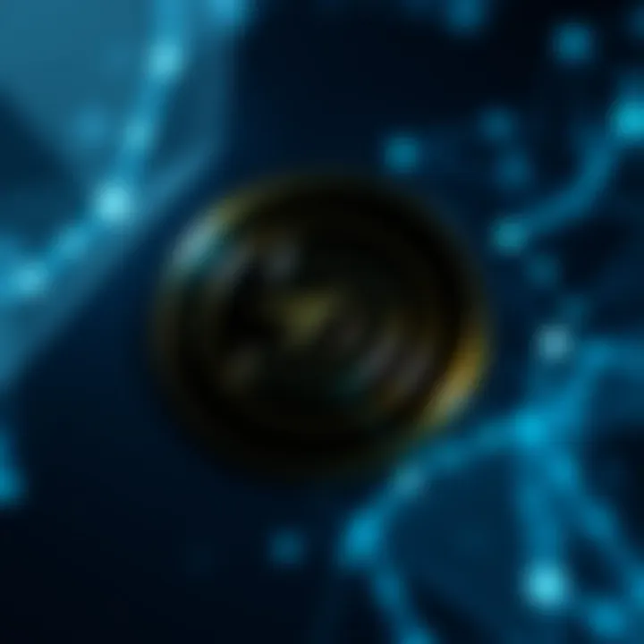 Visual representation of Dash cryptocurrency logo