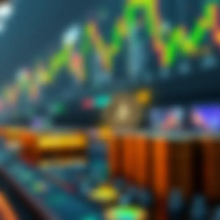 Visual representation of the impact of DeFi on the cryptocurrency market