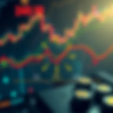 Diagram showcasing trading dynamics of DeFi assets