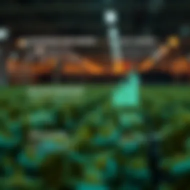 Infographic showcasing the advantages and risks of DeFi farming