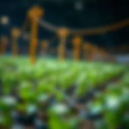 Conceptual illustration of decentralized finance