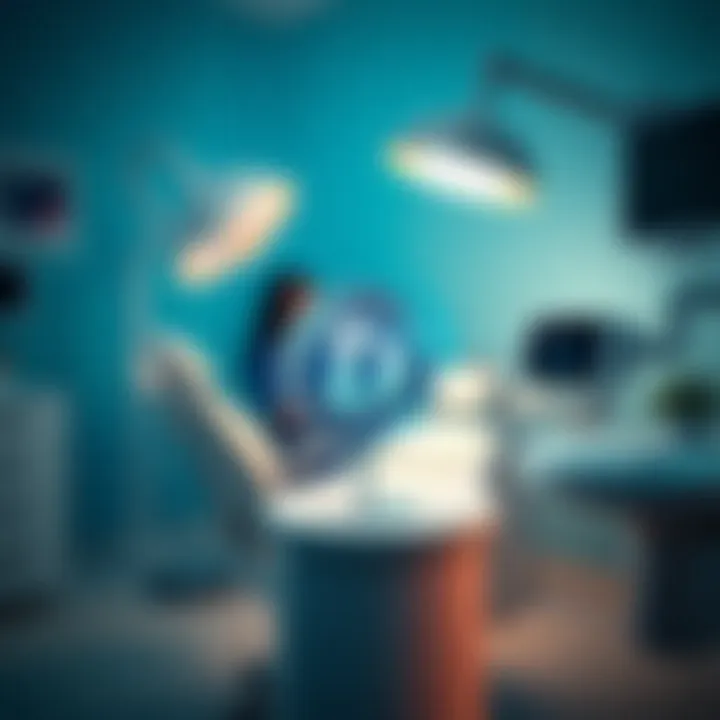 Transforming Dental Services with Dentacoin Illustration showcasing the potential of Dentacoin in transforming dental services