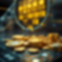 Visual representation of digital cash transactions