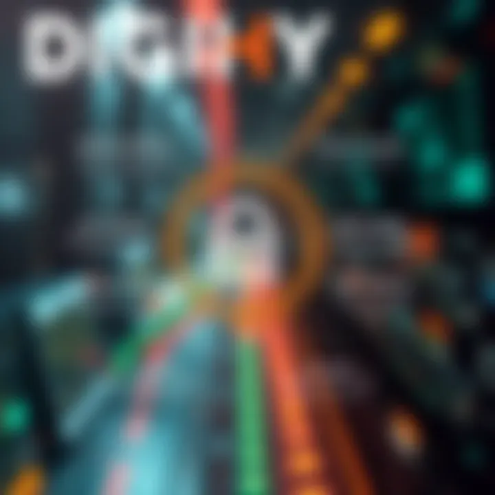 Diagram showcasing security features of digicash