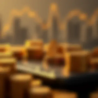 Digital Assets in Retirement Planning Conceptual illustration of digital assets within retirement planning