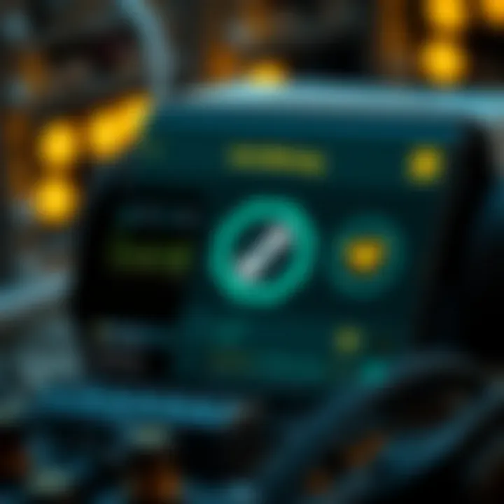 User Interface of a Popular Ant Mining App User interface of a popular ant mining app