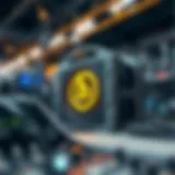 Bitmain's latest miner showcasing advanced technology