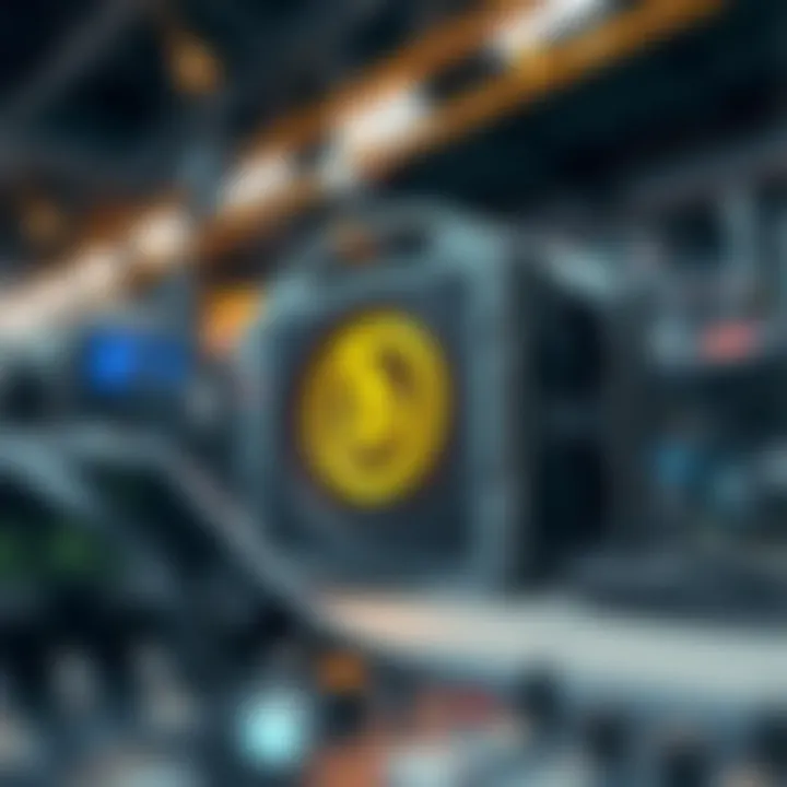 Advanced Technology in Bitmain's Latest Miner Bitmain's latest miner showcasing advanced technology