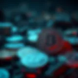 Visual representation of dead coins in cryptocurrency