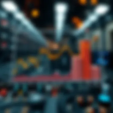 Graph depicting trends in digital currency mining profitability