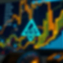 Klay Crypto logo with a digital background