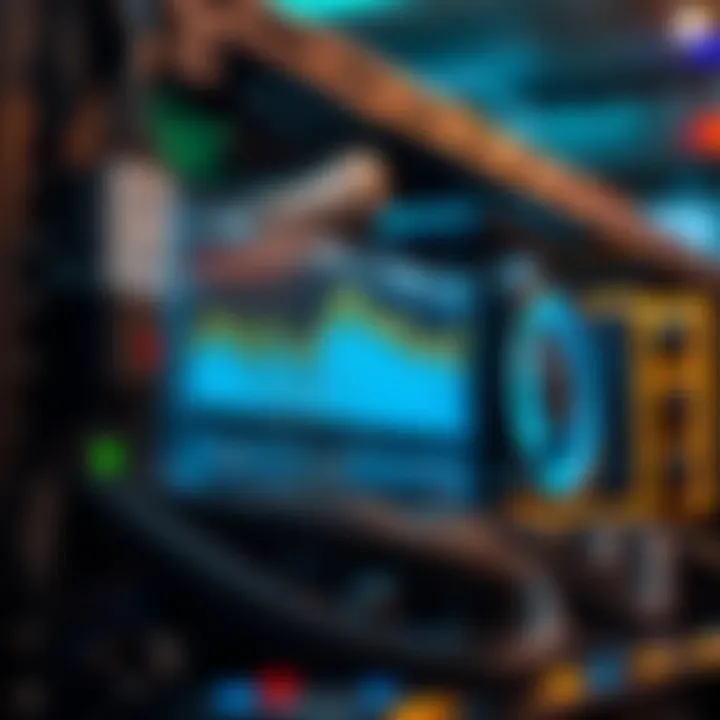 Mining Rig Performance Metrics A graphical representation of mining rig performance metrics.