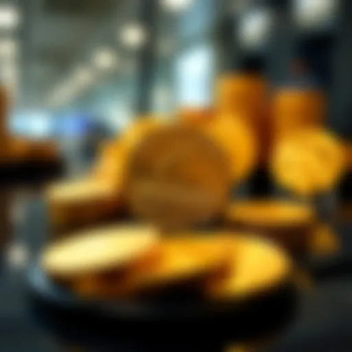 A Display of Perth Mint Gold Tokens Perth Mint Gold Token Display