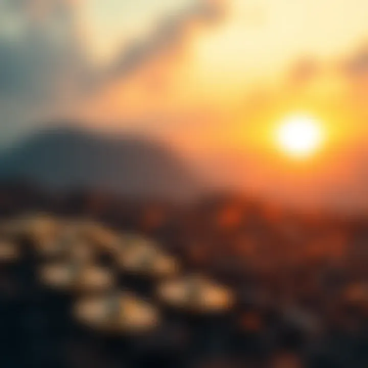 Diagram illustrating SolarCoin transaction mechanics and blockchain technology