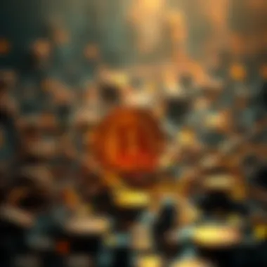 Decentralized Applications and Blockchain Technology Illustration of decentralized applications powered by blockchain technology