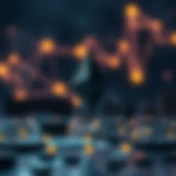 Conceptual representation of smart contracts on the Ethereum blockchain