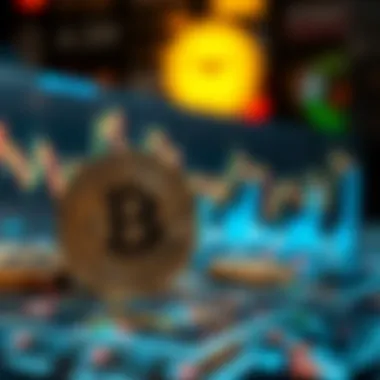 Cryptocurrency Market Trends Analysis Graphical representation of cryptocurrency market trends