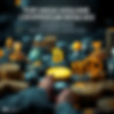 Top High-Volume Cryptocurrencies Overview Visual infographic showcasing top high-volume cryptocurrencies