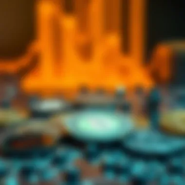 Visual representation of top cryptocurrencies