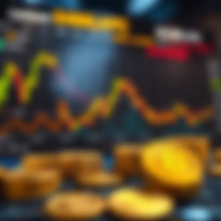 Market trend analysis chart for cryptocurrencies