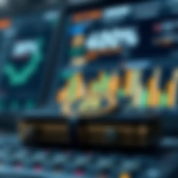 Secure features of a crypto wallet interface