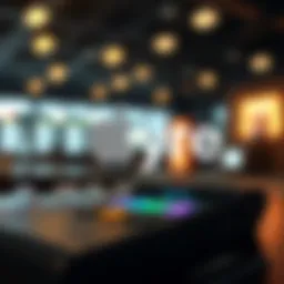 Visual representation of cryptocurrency integration with Apple Pay