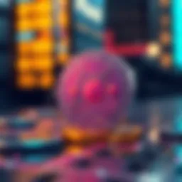 Visual representation of Flooz crypto blockchain technology